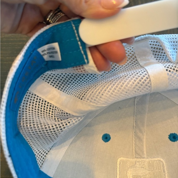 Costa Mesh Richardson Back Hat in Blue and White - Picture 2 of 2